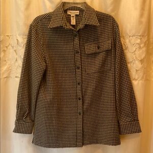 Evan-Picone Black and White Houndstooth Jackets